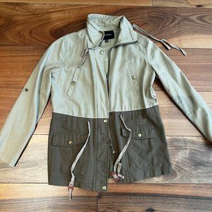 Lightweight Two-Tone Brown Jacket